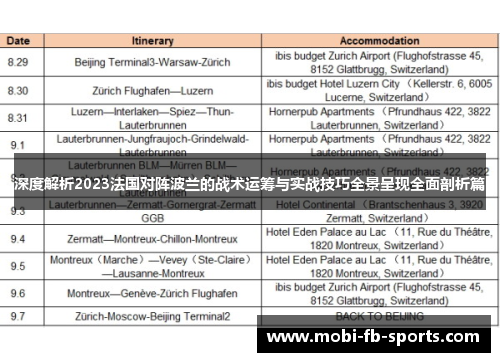 深度解析2023法国对阵波兰的战术运筹与实战技巧全景呈现全面剖析篇
